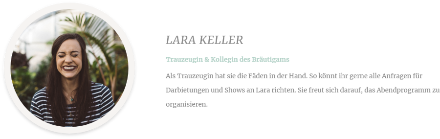 Darstellung Team - alte Website