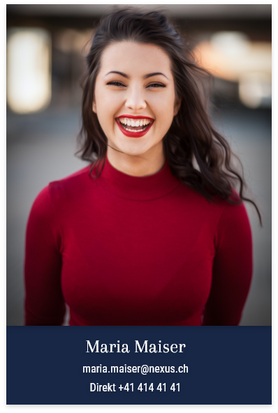 Darstellung Team - alte Website